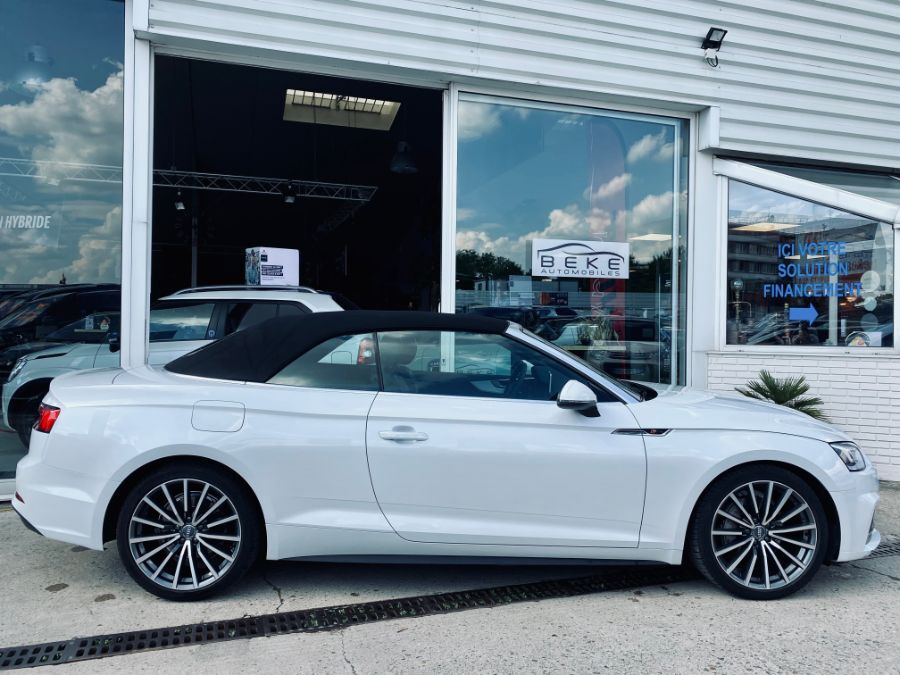 AUDI A5 CABRIOLET - 3.0 TDI 218CH S LINE QUATTRO S TRONIC (2017)