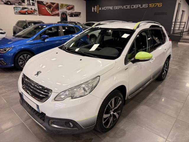 PEUGEOT 2008 - 1.6 E-HDI 92CH FAP BVM5 URBAN CROSS JAUNE CITRUS (2014)
