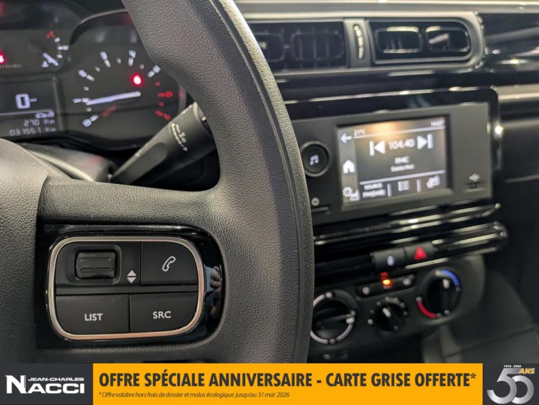 Citroën C3 - SOCIETE BLUEHDI 100 S&S BVM6 FEEL