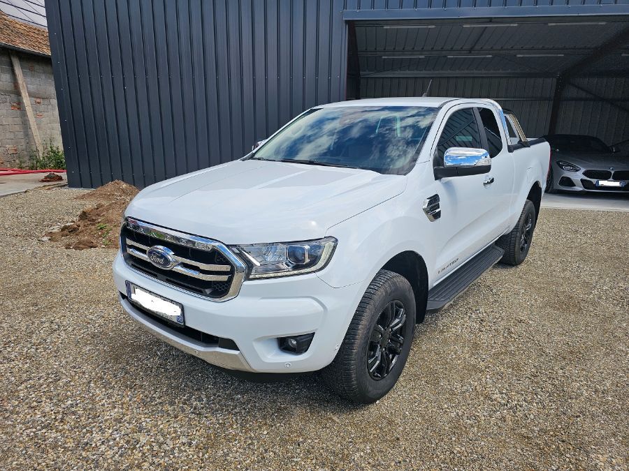 FORD RANGER - 2.0 TDCI 213 CH EXTRA CABINE BVA10 LIMITED (2022)