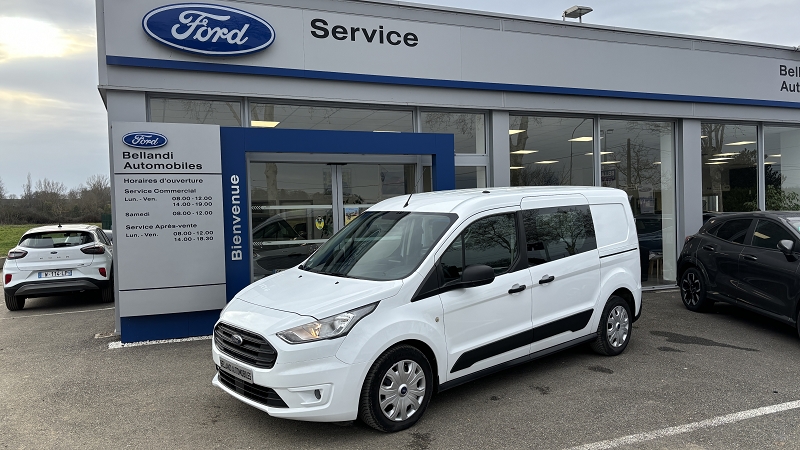 FORD TRANSIT CONNECT - 1.5 ECOBLUE 100 L1 CABINE APPROFONDIE TREND (2019)