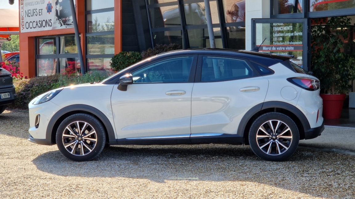 Ford Puma - 1.0 EcoBoost 125 ch mHEV SetS BVM6 Titanium