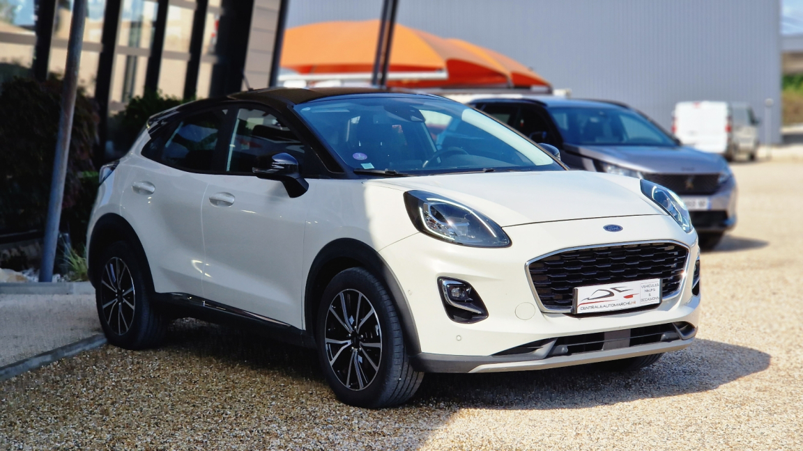 Ford Puma - 1.0 EcoBoost 125 ch mHEV SetS BVM6 Titanium