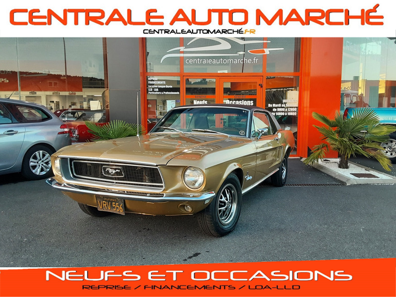 FORD MUSTANG - COUPE GOLD 289CI V8 1968 (1968)