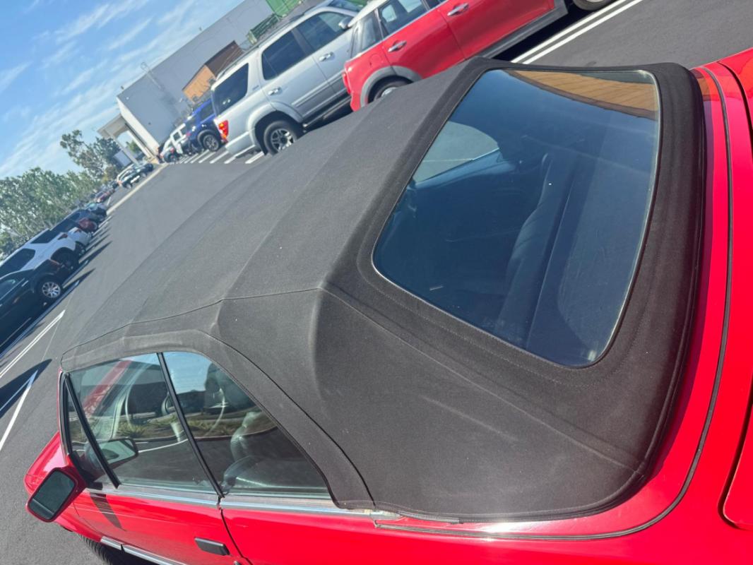 BMW Série 3 - 325 I E30 CABRIOLET ROUGE BOITE MECA 1987