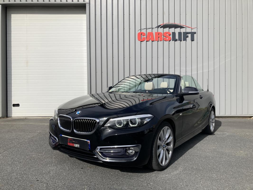 BMW SÉRIE 2 CABRIOLET - F23 LCI 218D 150 CH BVA8 LUXURY - GARANTIE 6 MOIS (2018)