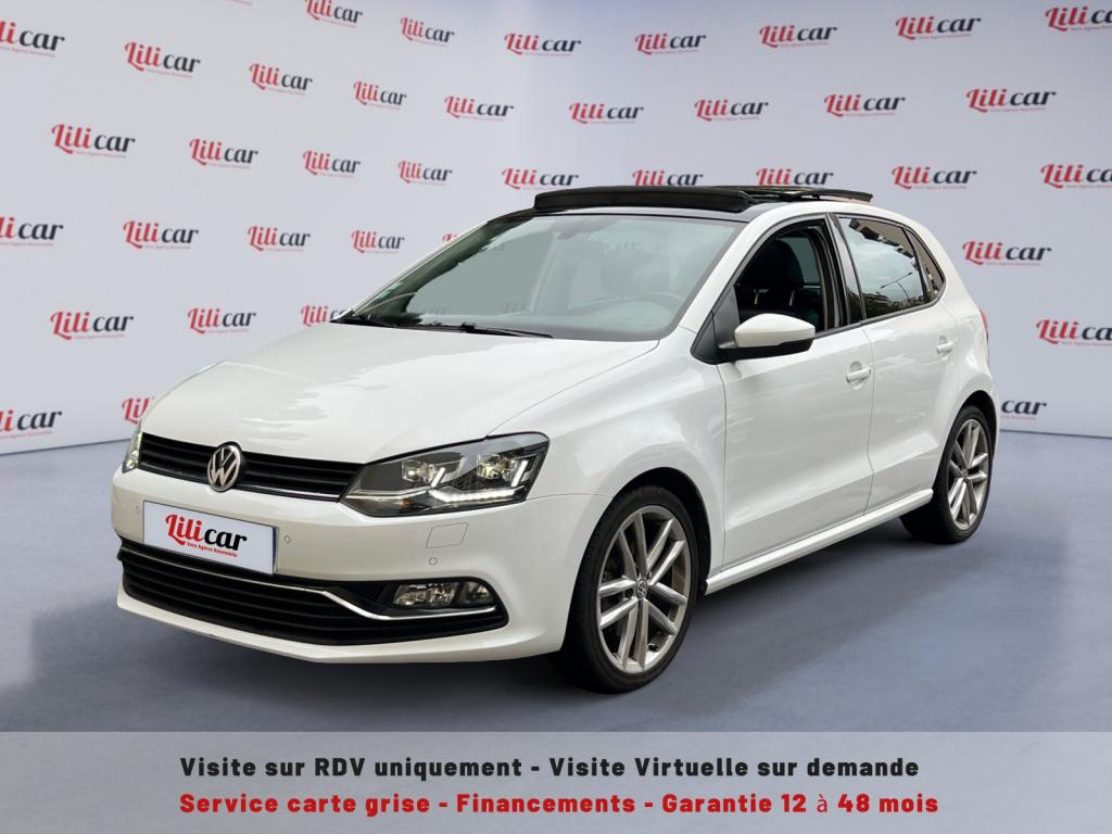 VOLKSWAGEN POLO - 1.2 TSI BLUEMOTION - 110CH V CARAT PHASE 2 GARANTIE 12 MOIS (2017)