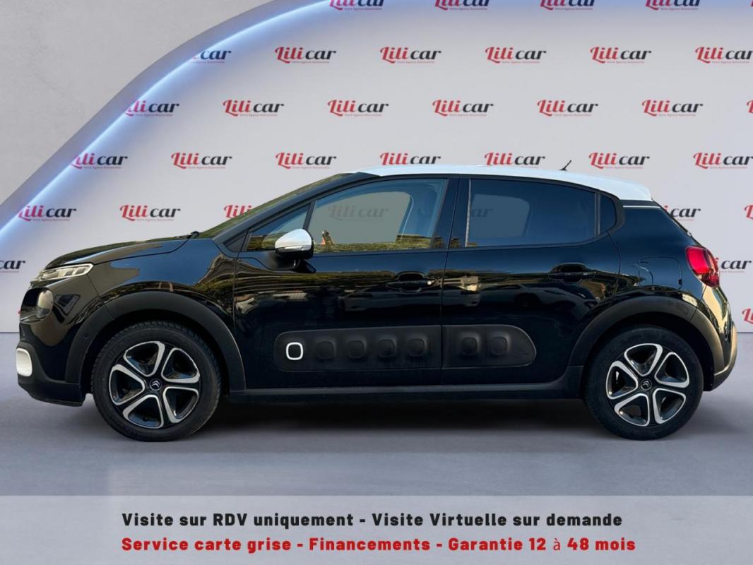 Citroën C3 - 1.2 PureTech - 110 Shine DISTRI FAITE CARPLAY ENTRETIEN CITROEN GARANTIE 12 MOIS