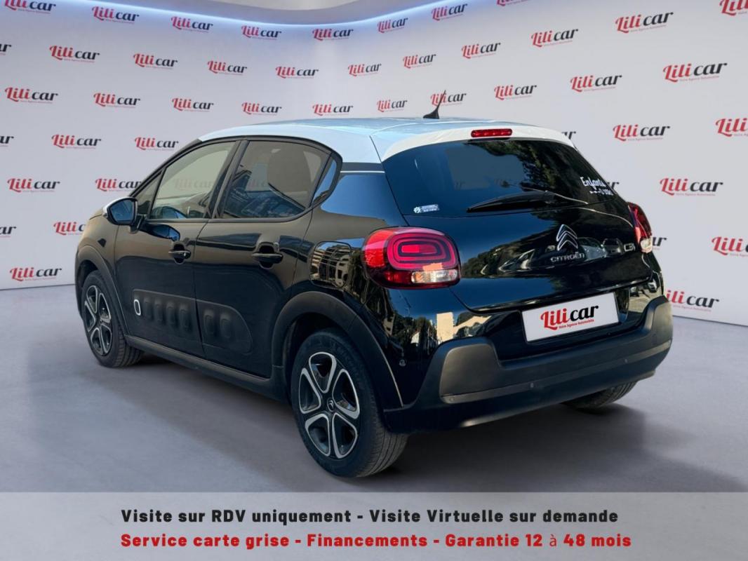 Citroën C3 - 1.2 PureTech - 110 Shine DISTRI FAITE CARPLAY ENTRETIEN CITROEN GARANTIE 12 MOIS