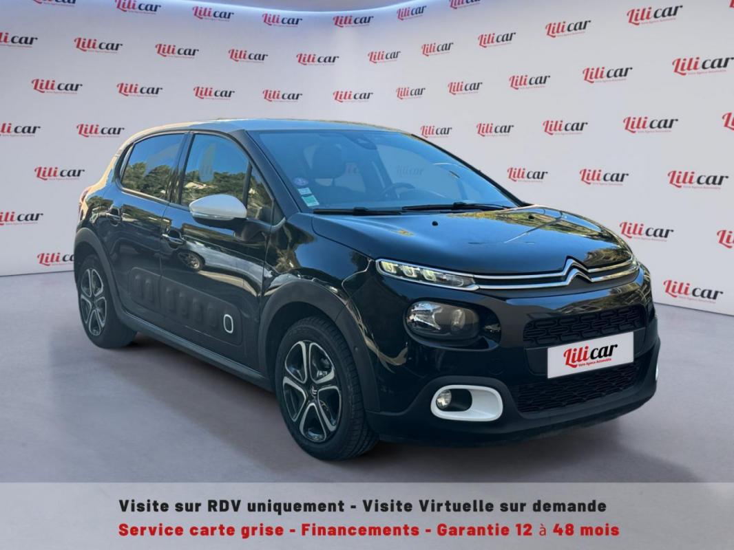 Citroën C3 - 1.2 PureTech - 110 Shine DISTRI FAITE CARPLAY ENTRETIEN CITROEN GARANTIE 12 MOIS