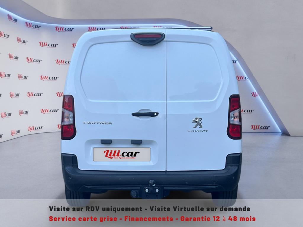 Peugeot Partner - Long 950Kg 1.5 BlueHDi S&S - 100 III FOURGON ASPHALTE TVA RÉCUPÉRABLE