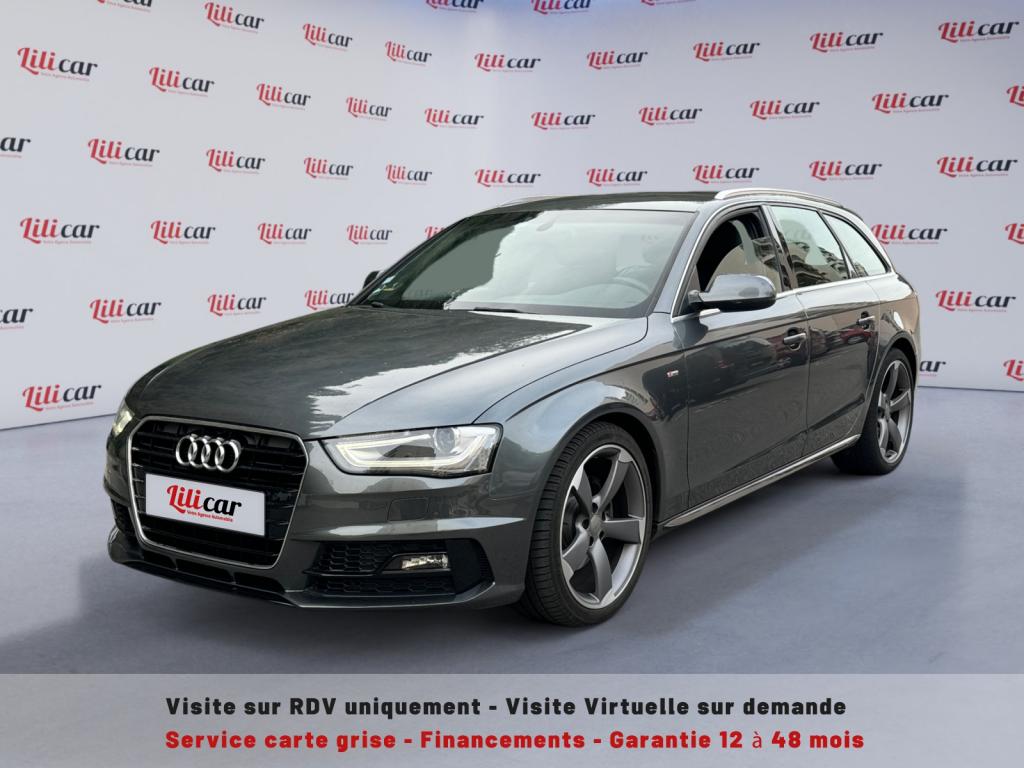 AUDI A4 - AVANT 2.0 TDI - 150CH S LINE 1ER MAIN ENTRETIEN AUDI COMPLET GARANTIE 12 MOIS (2016)