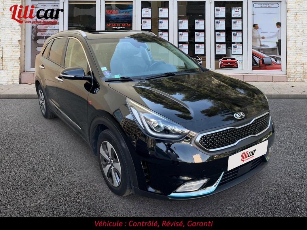 KIA NIRO - HYBRIDE RECHARGEABLE 1.6 GDI - 105 + ELECTRIC 60.5 CH STOP&GO BV DCT6 DESIGN (2018)