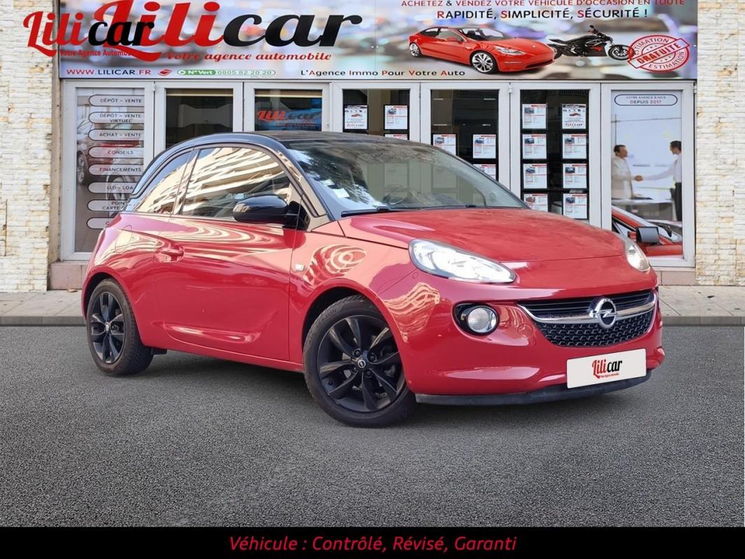 OPEL ADAM - 1.4I 87CH - S&S GLAM GARANTIE 12 MOIS (2016)