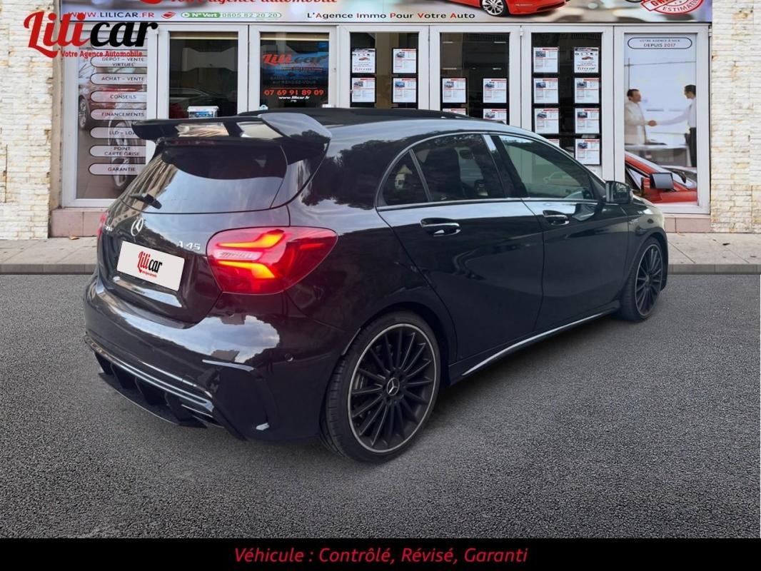 Mercedes Classe A - 45AMG - BV Speedshift AMG 4-Matic PHASE 2 GARANTIE 12 MOIS PACK AÉRO