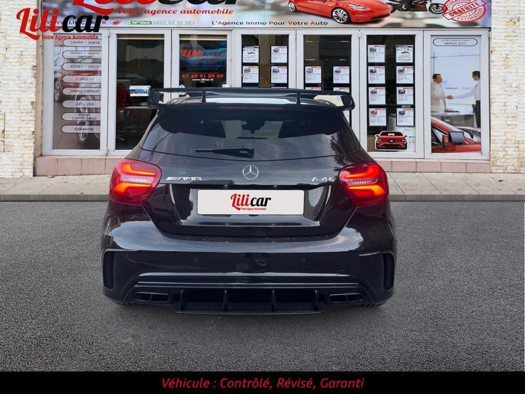 Mercedes Classe A - 45AMG - BV Speedshift AMG 4-Matic PHASE 2 GARANTIE 12 MOIS PACK AÉRO