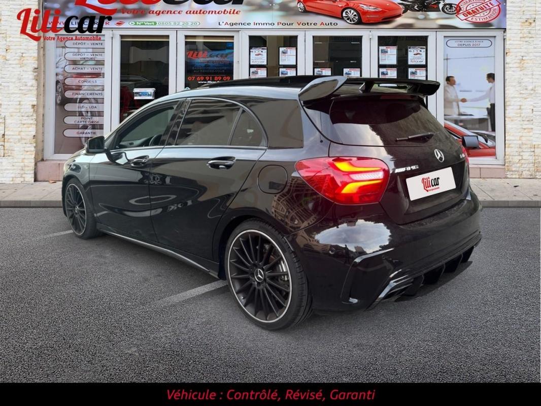 Mercedes Classe A - 45AMG - BV Speedshift AMG 4-Matic PHASE 2 GARANTIE 12 MOIS PACK AÉRO