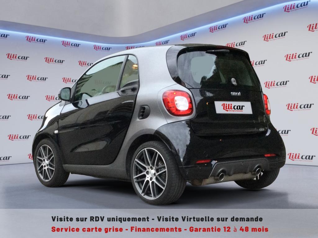 Smart ForTwo - Coupe 0.9i - 109 S&S BV Twinamic II Brabus Xclusive -Garantie 12 Mois