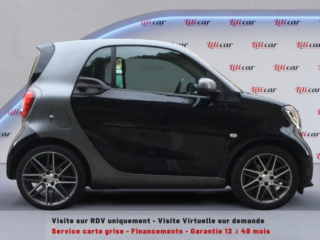 Smart ForTwo - Coupe 0.9i - 109 S&S BV Twinamic II Brabus Xclusive -Garantie 12 Mois