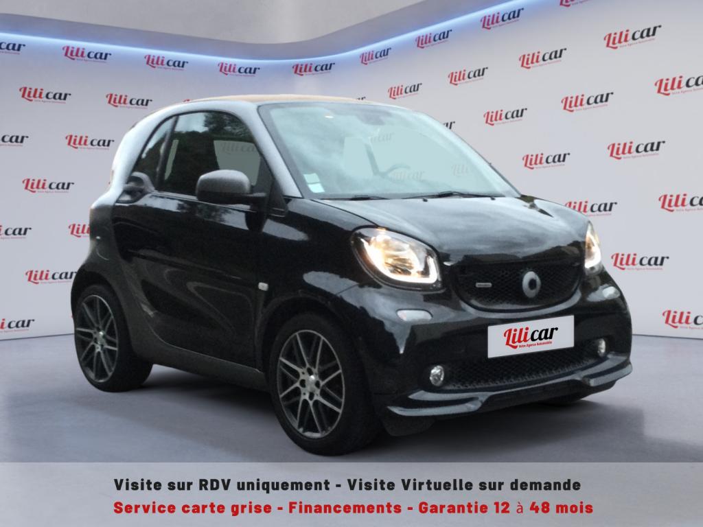 Smart ForTwo - Coupe 0.9i - 109 S&S BV Twinamic II Brabus Xclusive -Garantie 12 Mois