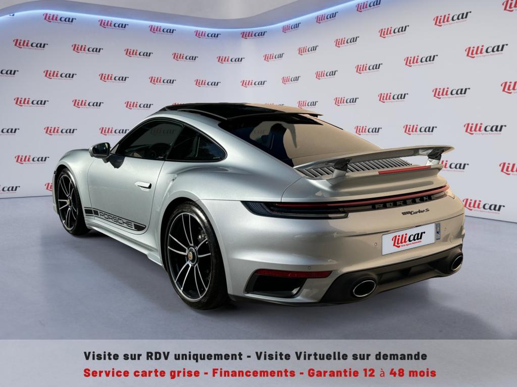 Porsche 911 - 3.7i - 650 BV PDK TYPE 992 Turbo S Française Porsche Approved