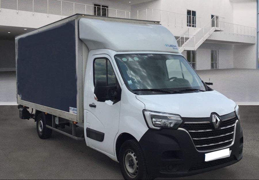 RENAULT MASTER CHASSIS CABINE PROP R3500 L3 2.3 DCI 145 CAISSE 20M3 HAYON