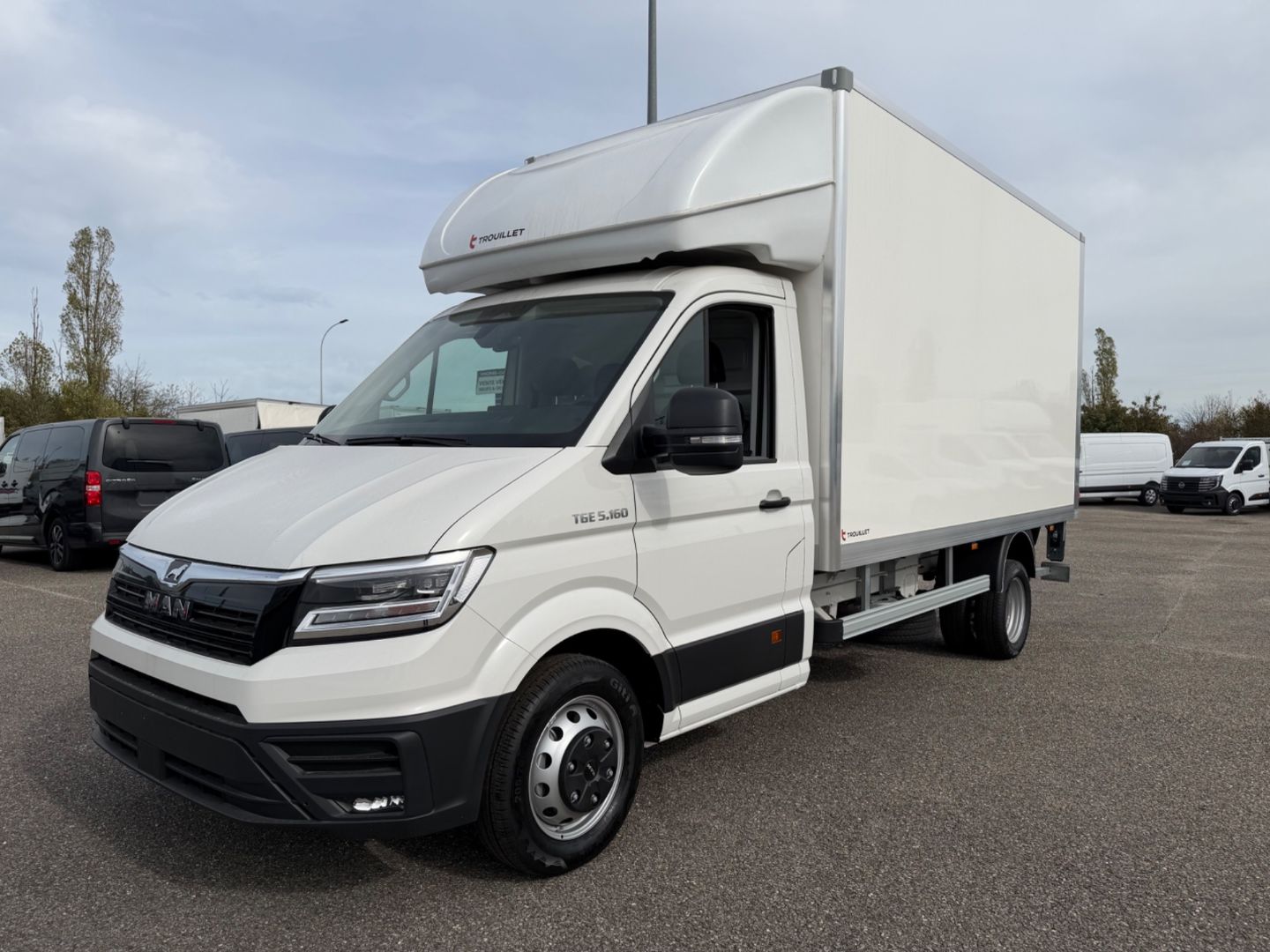 MAN TGE 5.160 CAISSE - HAYON (2026)