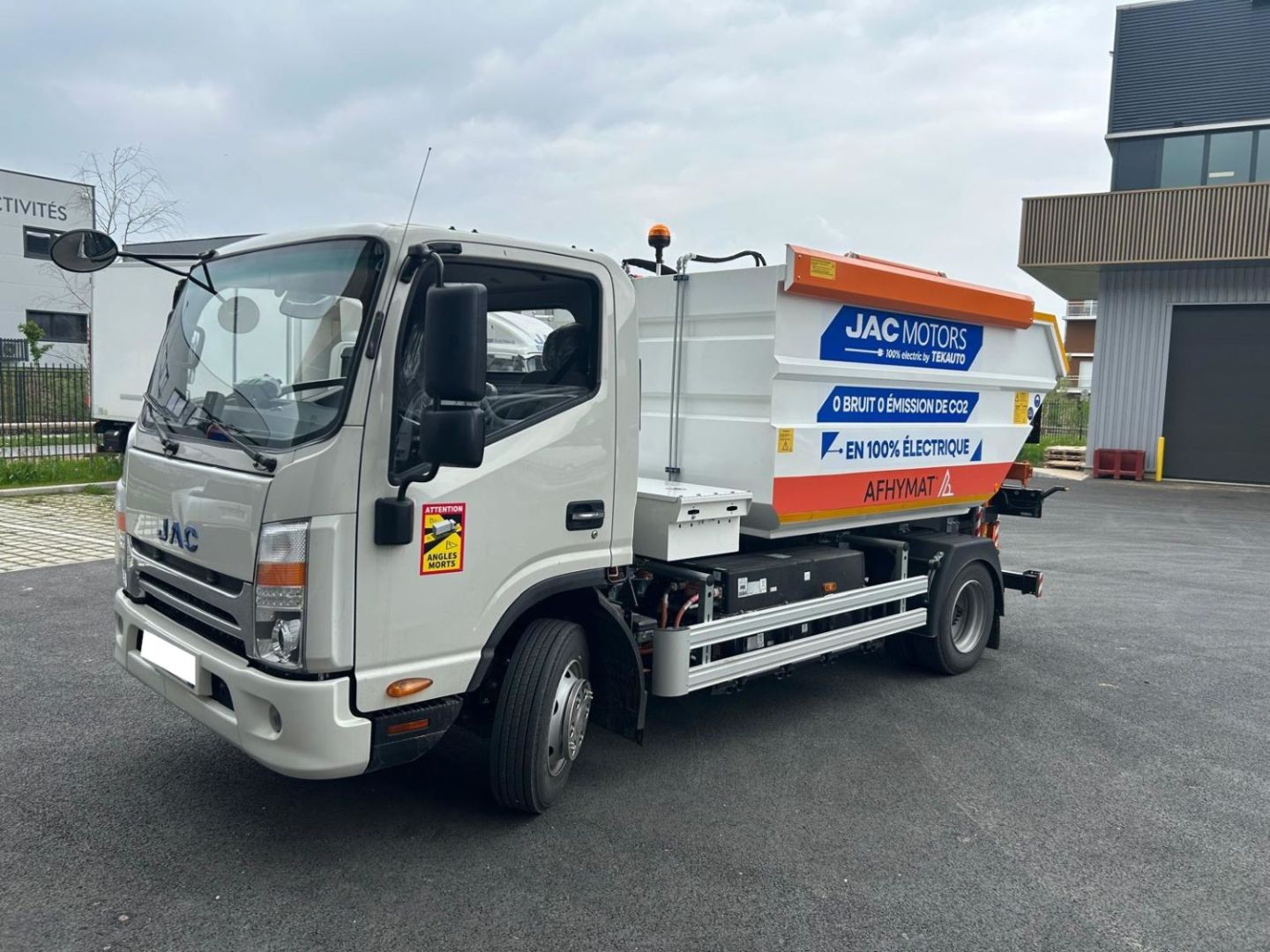 JAC I JAC N75 BOM BENNE ORDURE MENAGERE