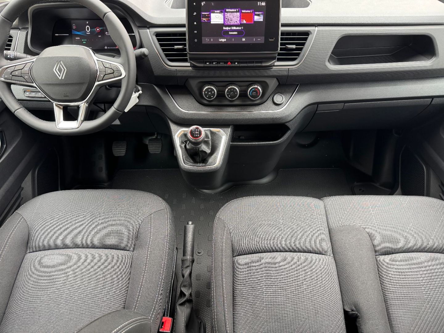 RENAULT TRAFIC CABINE APPROFONDIE - 6PL L2H1 3T BLUE DCI 150 GSR2 RED EDITION PLUS