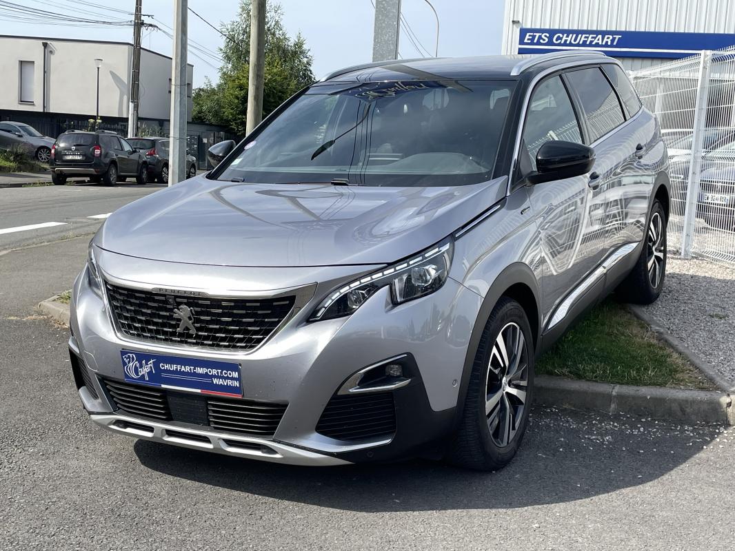 PEUGEOT 5008 - 1.2L ESSENCE 130 EAT8 S&S GT LINE 1ÈRE MAIN (2019)