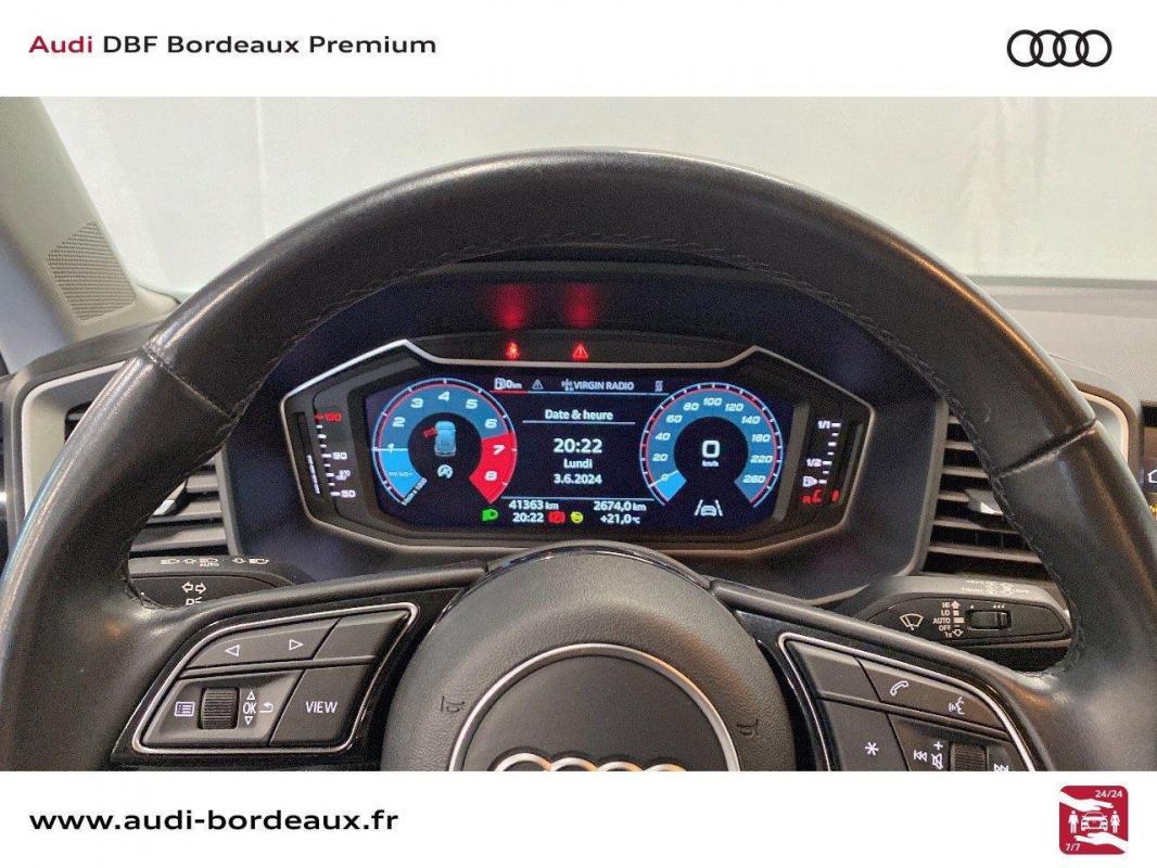 Audi A1 sportback - 25 TFSI 95 ch BVM5 Advanced