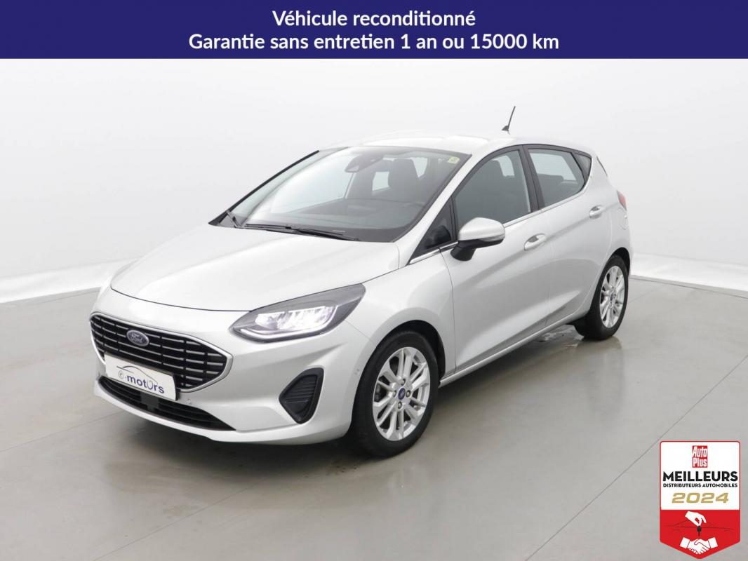 FORD FIESTA - ECOBOOST 125 MHEV AUT TITANIUM +GPS +CAMÉRA (2022)