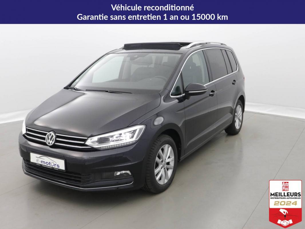 VOLKSWAGEN TOURAN - 2.0 TDI 150 7PL HIGHLINE +CUIR +TOIT (2018)