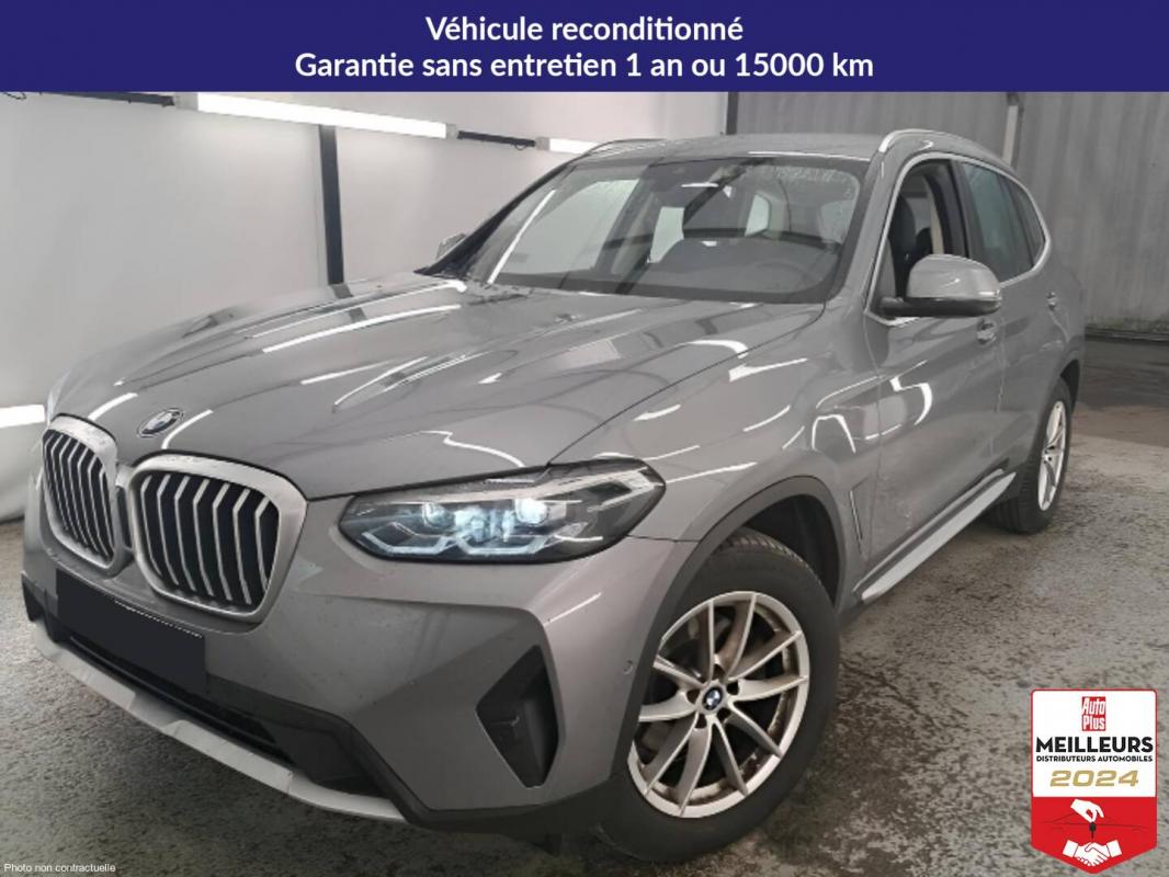 BMW X3 - SDRIVE 18D 150 BVA8 XLINE +SIMILICUIR +GPS (2022)