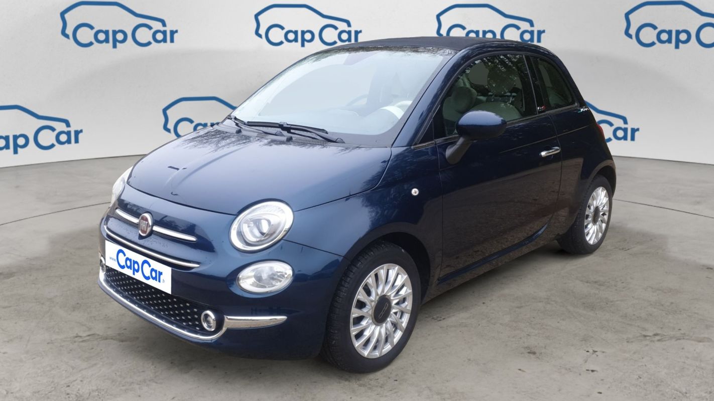 FIAT 500C - 0.9 TWINAIR 105 LOUNGE - TOIT OUVRANT (2016)