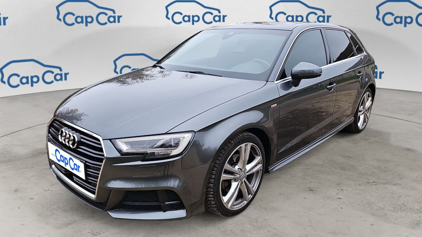 AUDI A3 SPORTBACK - III 1.5 TFSI 150 S-TRONIC 7 S-LINE PLUS - AUTOMATIQUE TOIT OUVRANT (2020)