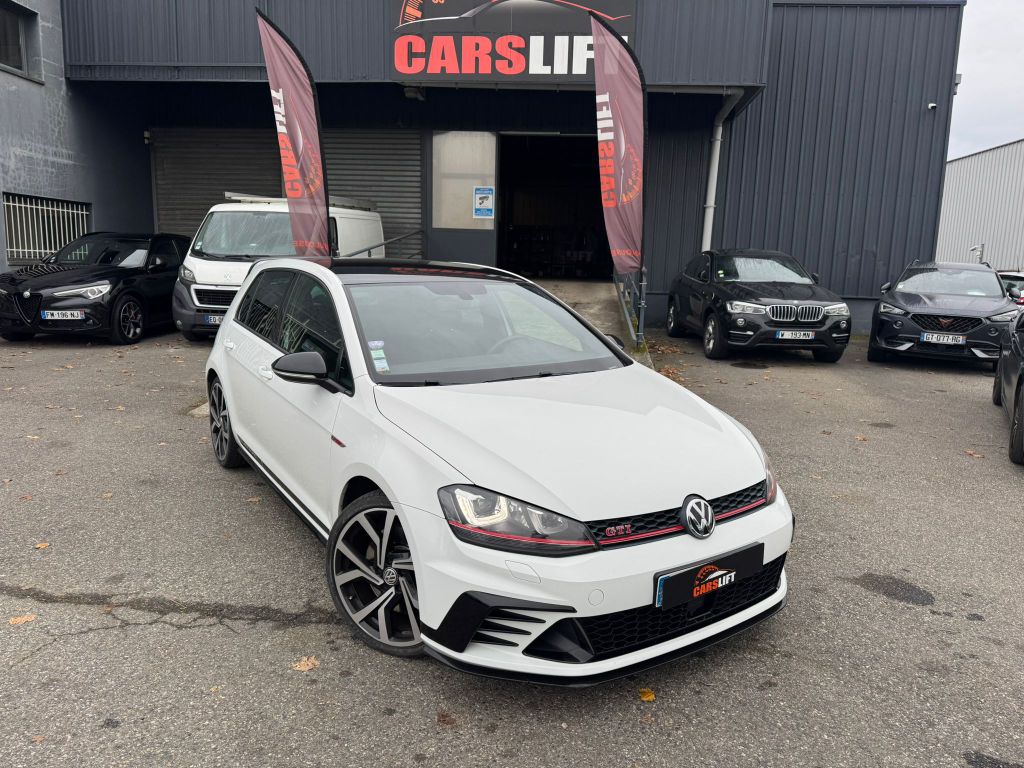 Volkswagen Golf VII 5 Portes GTI Clubsport 2.0 TFSI DSG6 265 cv Boîte auto, SUIVI VW , GARANTIE 12 MOIS-FINANCEMENT POSSIBLE