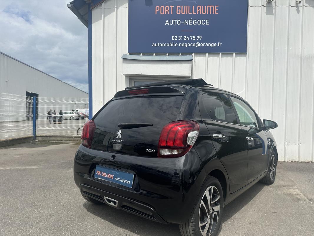 Peugeot 108 - Cabriolet 1.2 essence 82cv Roland Garros