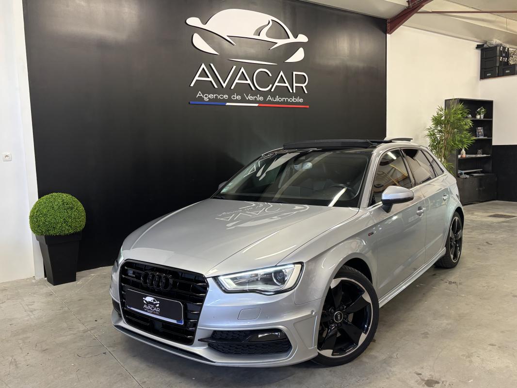 AUDI A3 SPORTBACK - QUATTRO 2.0 TDI S-TRONIC6 184CV TOIT OUVRANT (2014)