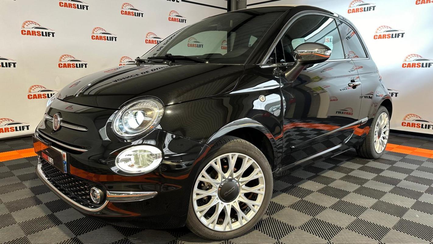 FIAT 500C - LOUNGE 0.9 TWINAIR TURBO 85 CV - GARANTIE 6 MOIS (2020)