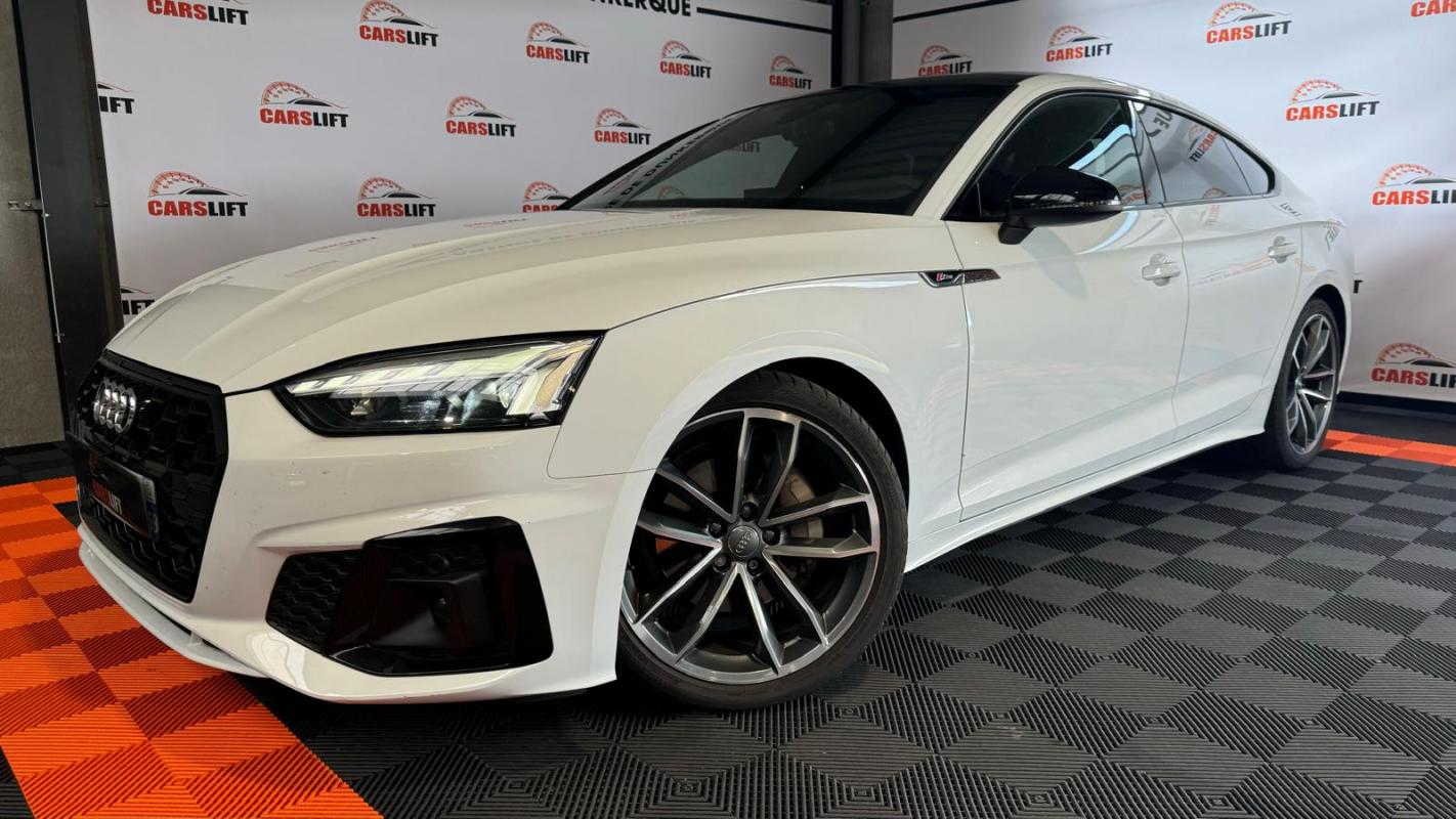 AUDI A5 - SPORTBACK S LINE 40 TDI 190 CV S-TRONIC 7 - GARANTIE 6 MOIS (2020)