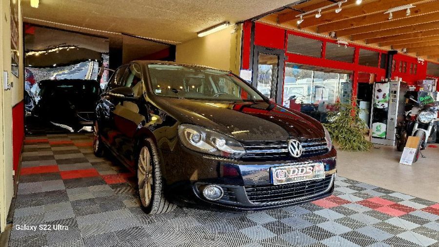 VOLKSWAGEN GOLF VI - 1.8 TFSI 160 CARAT BIOETHANOL CUIR REGULATEUR