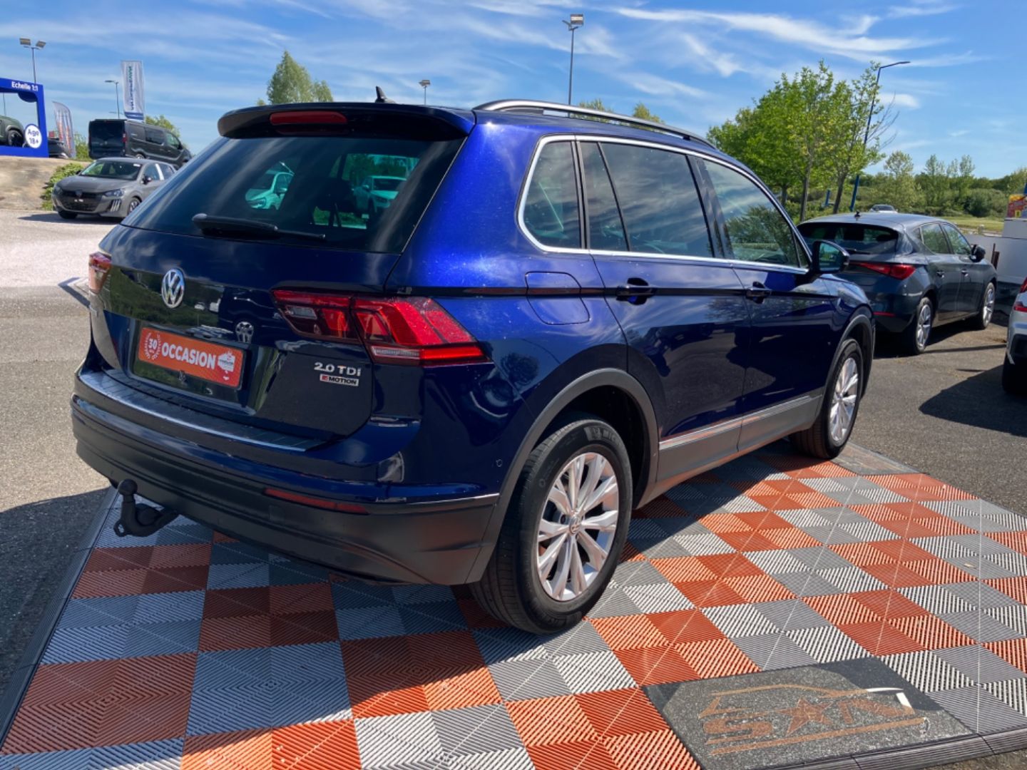VOLKSWAGEN TIGUAN - 2.0 TDI 150 DSG7 4MOTION CONFORTLINE CUIR TOIT ATTELAGE