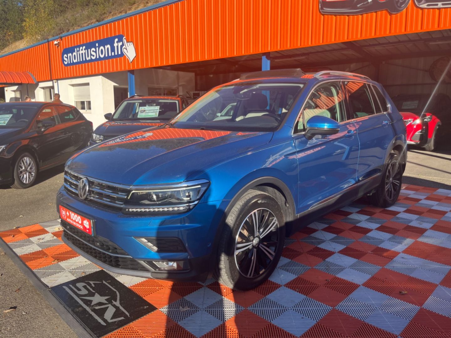 VOLKSWAGEN TIGUAN 2.0 TDI 190 DSG7 4MOTION CARAT EXCLUSIVE CUIR TOIT