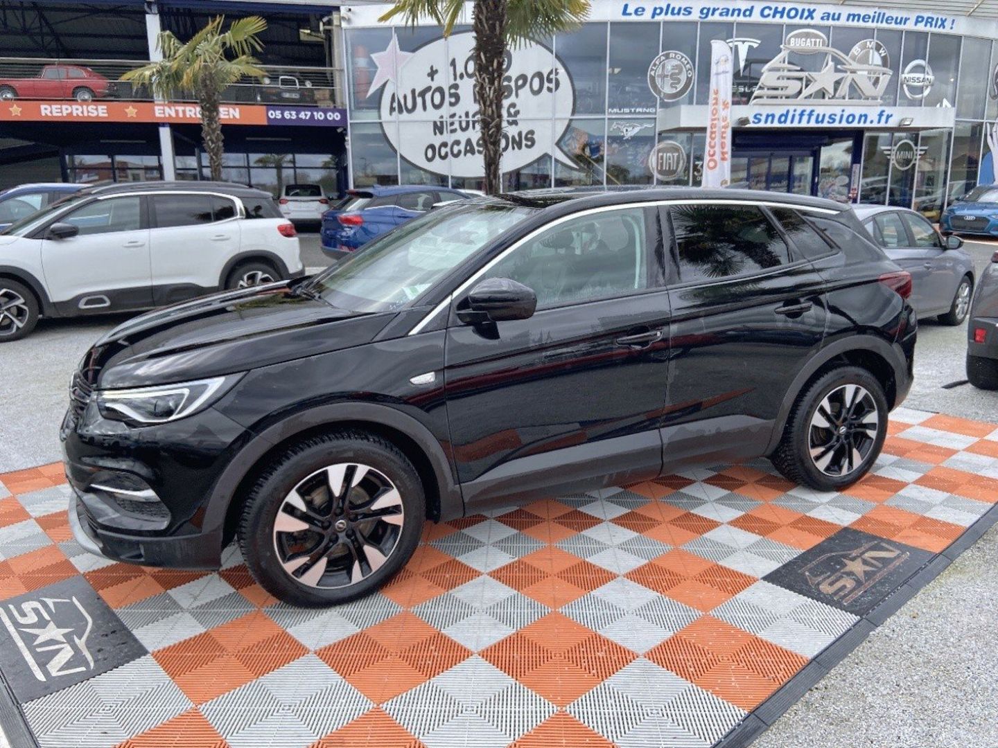 OPEL GRANDLAND X 1.5 D 130 AUTO ULTIMATE CUIR GPS Caméra