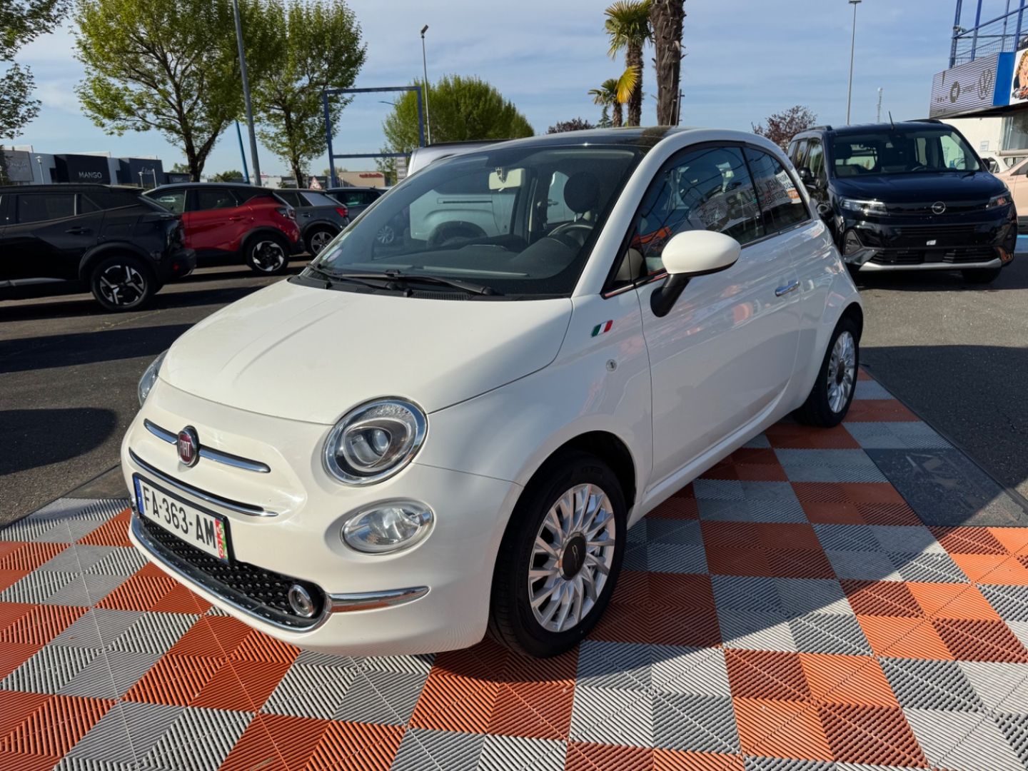 FIAT 500 - 1.2 69 LOUNGE Toit Ouvrant
