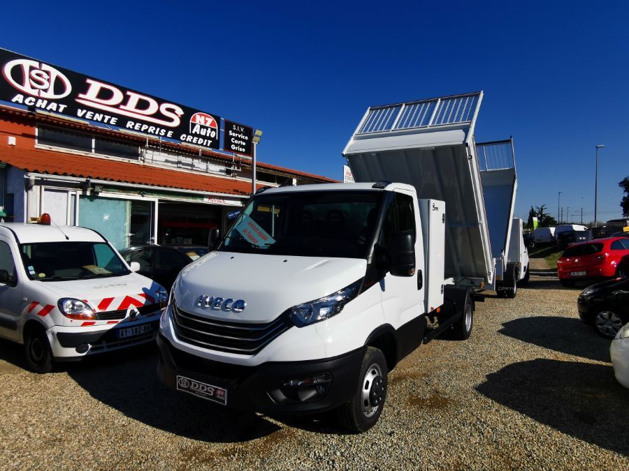 IVECO DAILY - 35C18H 3750 3.0 180ch Benne + Coffre JPM