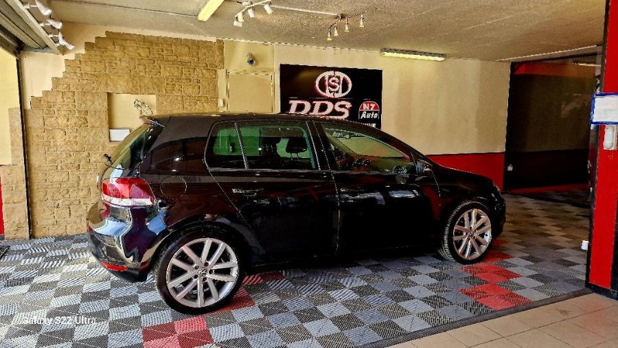 VOLKSWAGEN GOLF VI - 1.8 TFSI 160 CARAT BIOETHANOL CUIR REGULATEUR