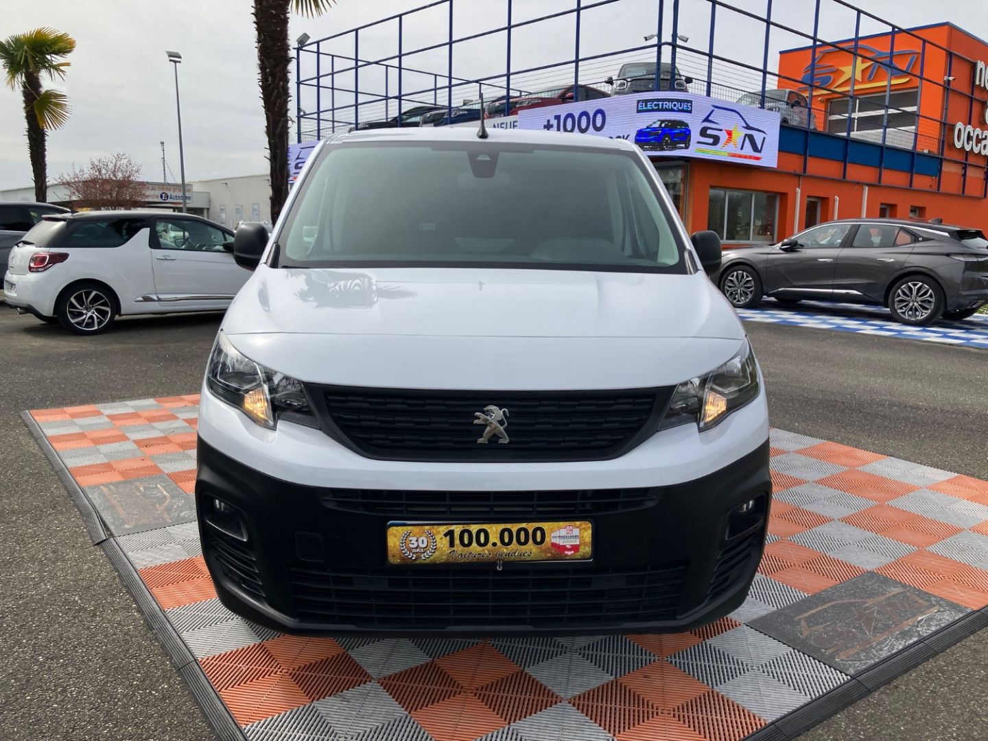 PEUGEOT PARTNER FOURGON XL BlueHDi 100 BV6 GPS Caméra Grip Bois 3PL