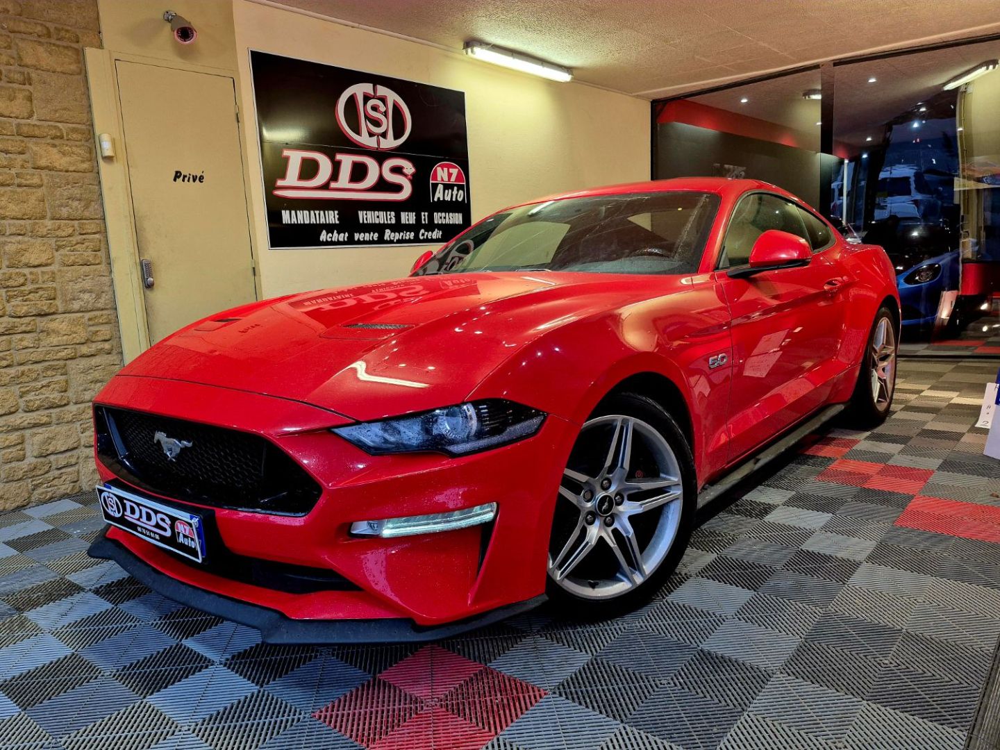 FORD MUSTANG GT V8 PH 2 5.0 450ch GPS CUIR ETAT NEUF !!!!